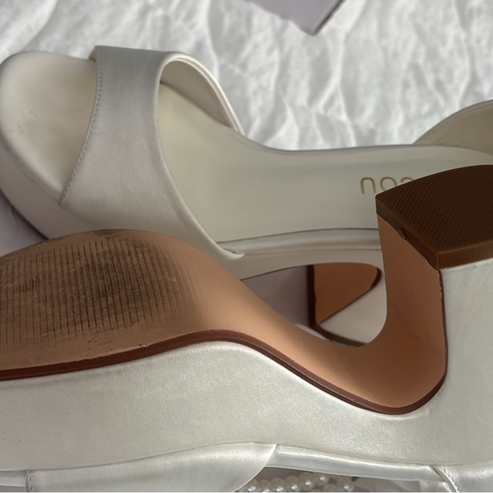 Elegant White Women's Heels